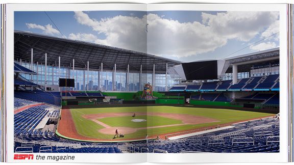 This is the history of the fish tanks at Marlins Park (now