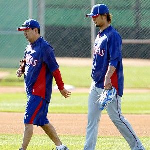 Rangers Darvish: I didn't quit on team.