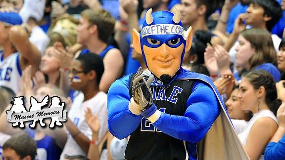 Mascot Memoirs Duke Blue Devils Blue Devil mascot college ...