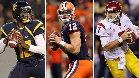 2013 NFL Draft: ESPN analysts believe Cleveland Browns could pick West  Virginia quarterback Geno Smith