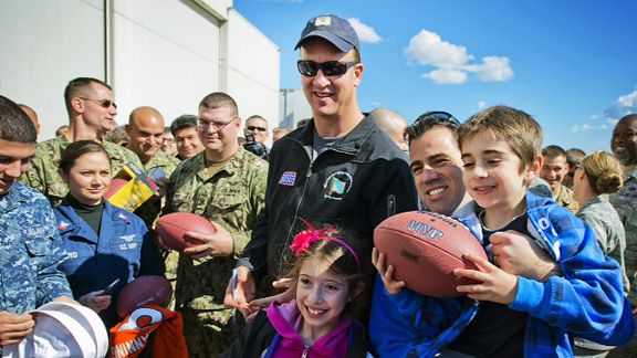 Peyton Manning: 'My kids are decked out in Chiefs jerseys