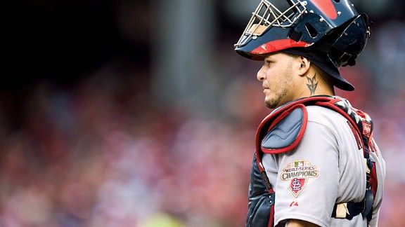 Yadier Molina could challenge all-time batting average mark for catchers