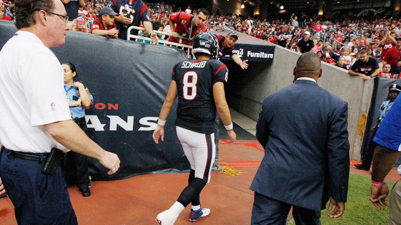 Houston Texans Rooting Hard for Matt Schaub in Super Bowl: Fans