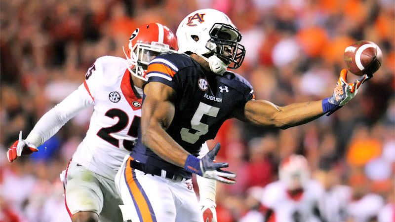 Auburn's Chris Davis and Ricardo Louis will forever be linked to