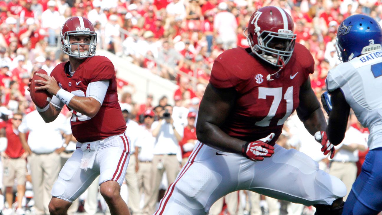 Detriot Lions sign former Tide OT Cyrus Kouandjio