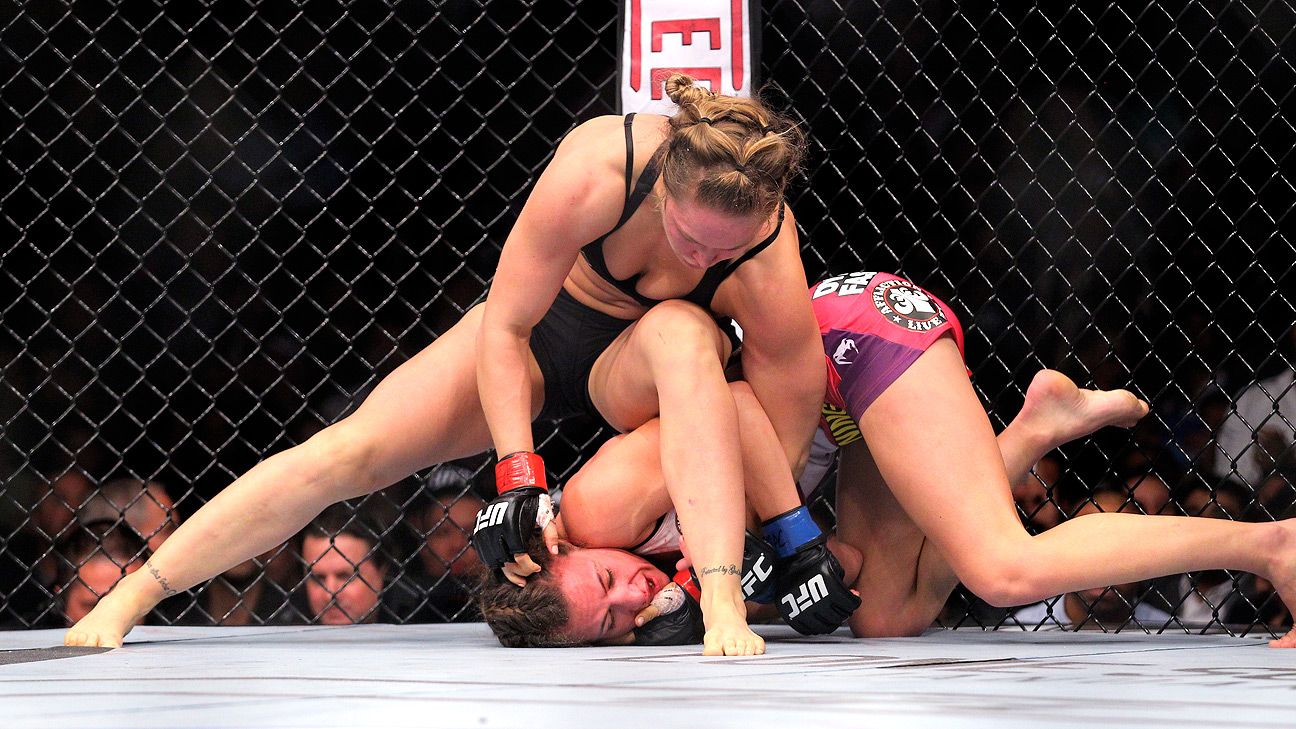 Ronda Rousey's Top 8 Most Impressive Armbar Finishes