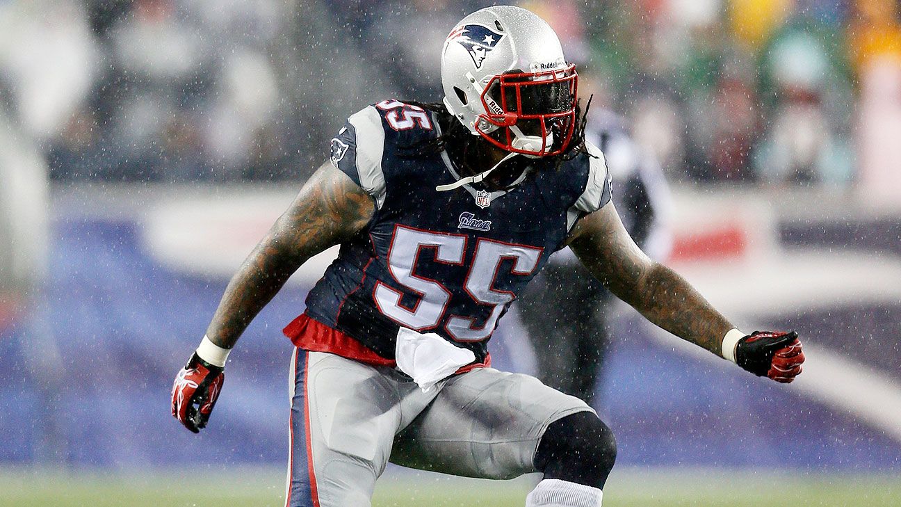 Patriots place LB Brandon Spikes on injured reserve