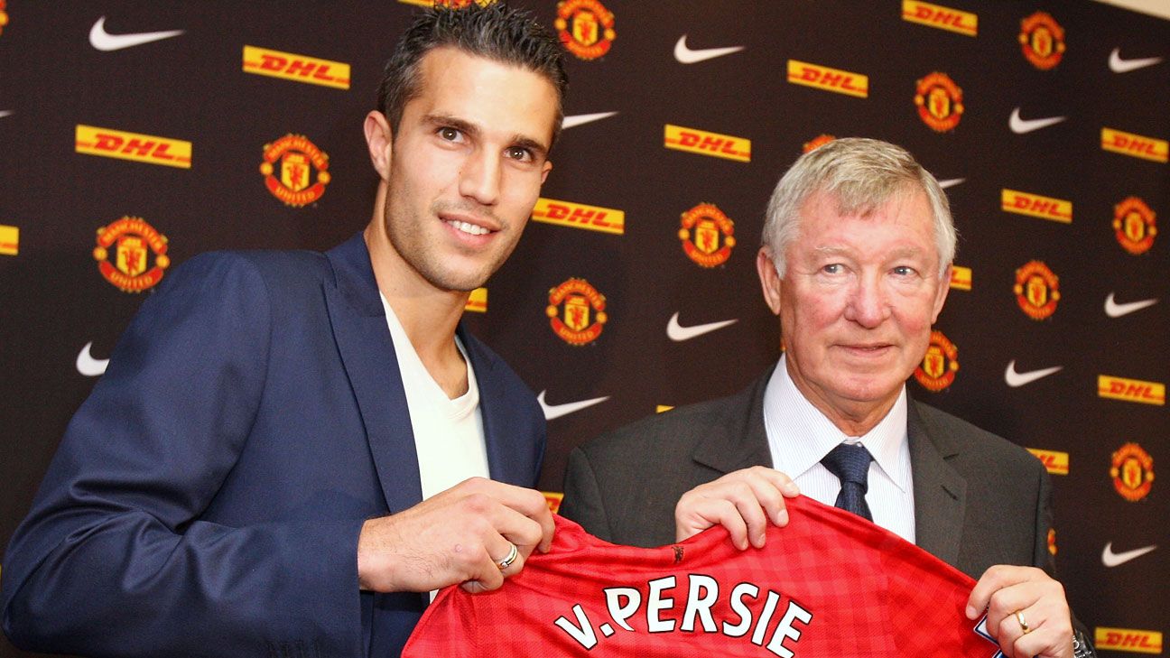 Image result for van persie ferguson