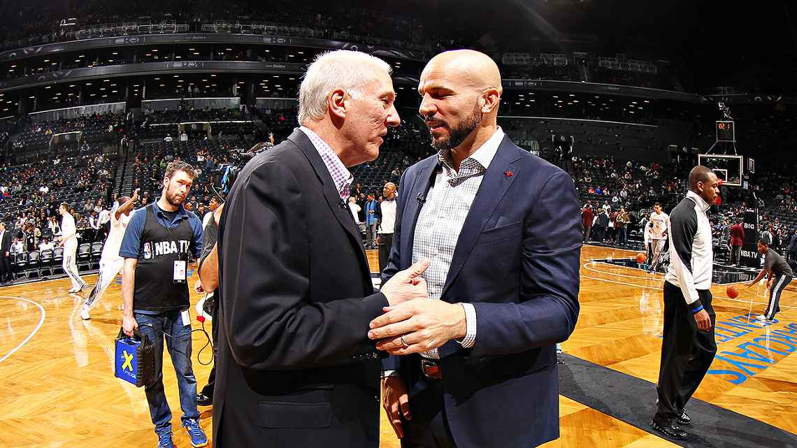 Jason Kidd and Gregg Popovich