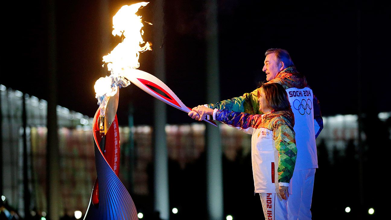 Олимпийских игр в Сочи 2014 года огонь