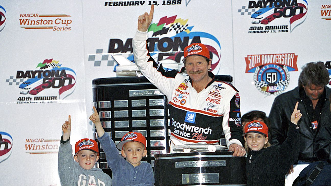 NASCAR - 20 years later, Dale Earnhardt's Daytona 500 win in 1998 remains one of a kind