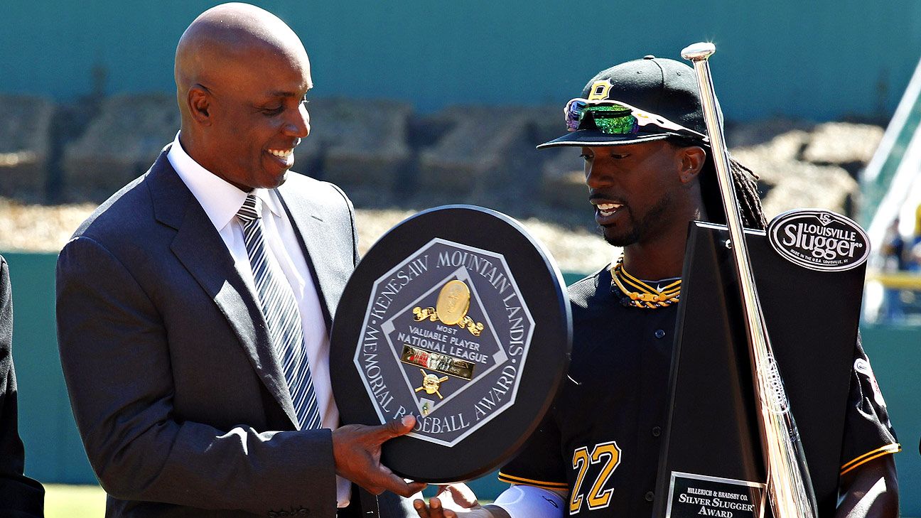 Barry Bonds to return to Pittsburgh to honor Andrew McCutchen