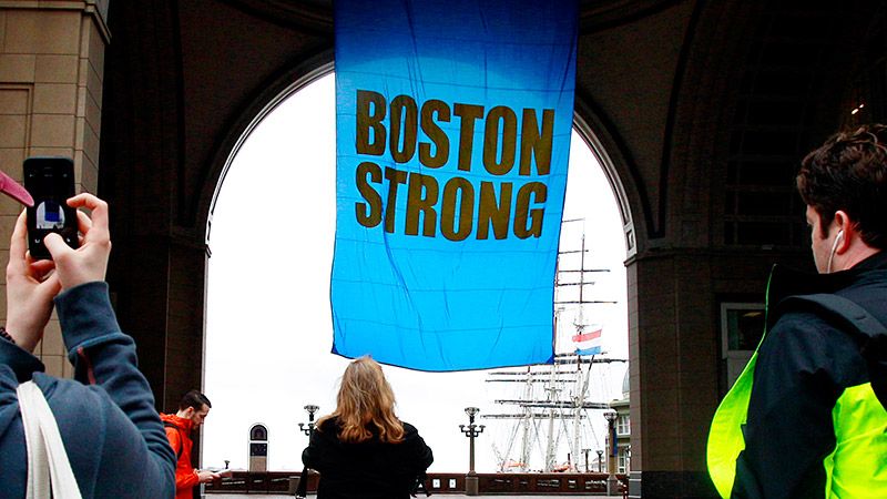 BOSTON STRONG ALL TEAMS LOGO Redone, I resurrected this the…