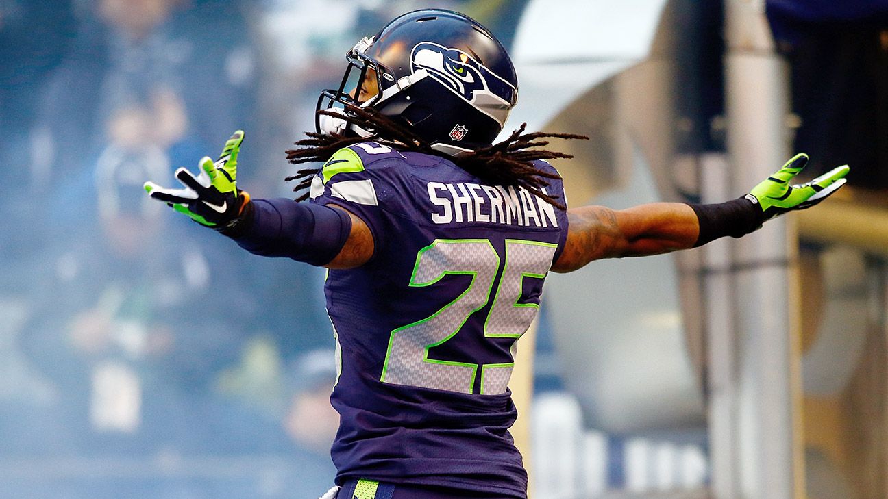 Richard Sherman of Seattle Seahawks named 'Madden NFL 15' cover