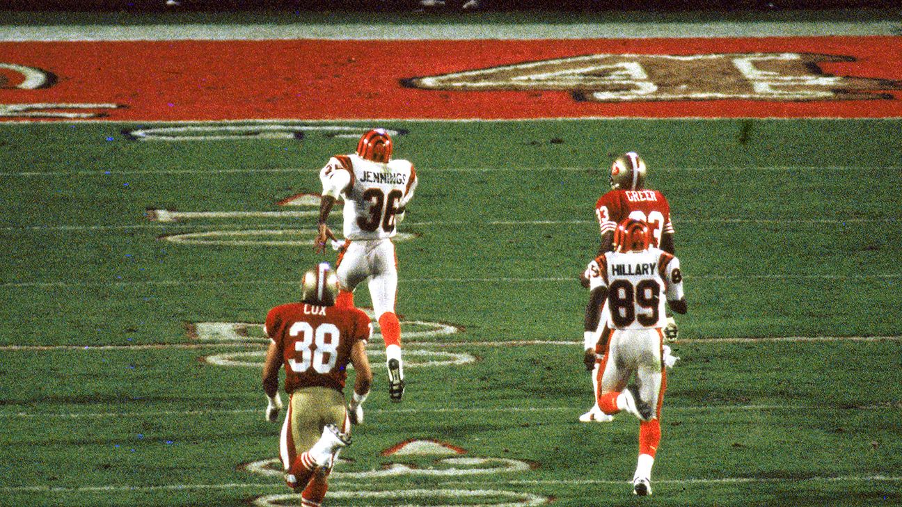 Jennings' Kickoff Return - Super Bowl XXIII 