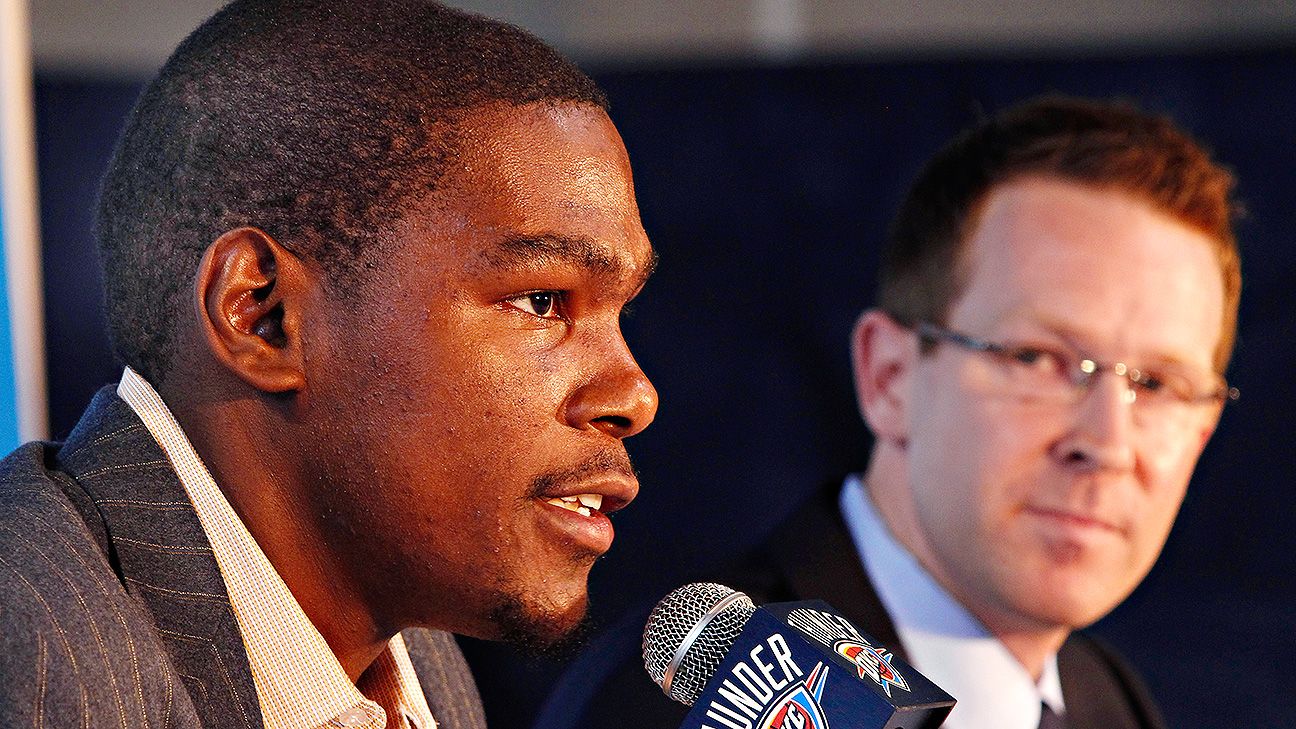 Presti says that Collison will have leadership role with Thunder
