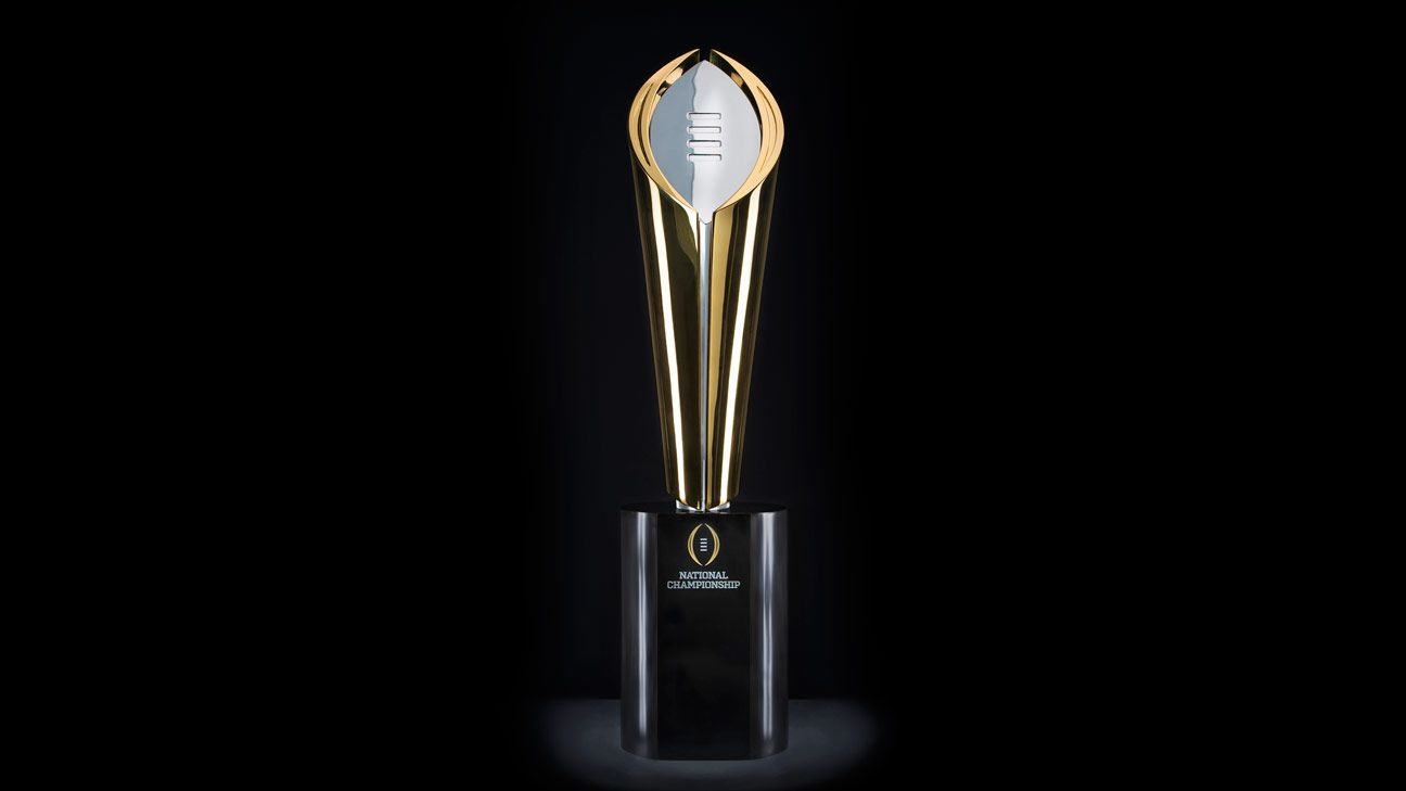 College Football Playoff trophy unveiled