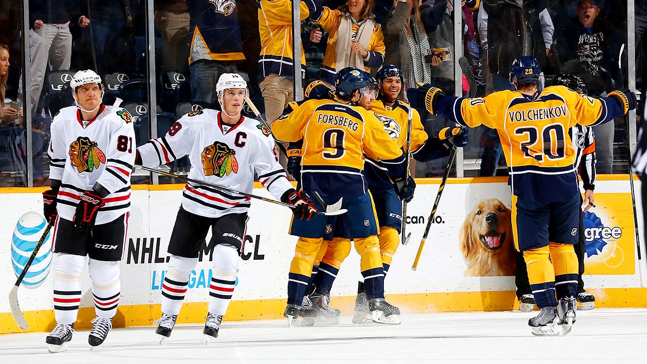 Chances Go Begging In Chicago Blackhawks Loss To Nashville Predators