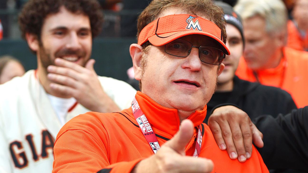 Laurence Leavy, known as Marlins Man, a standout at World Series