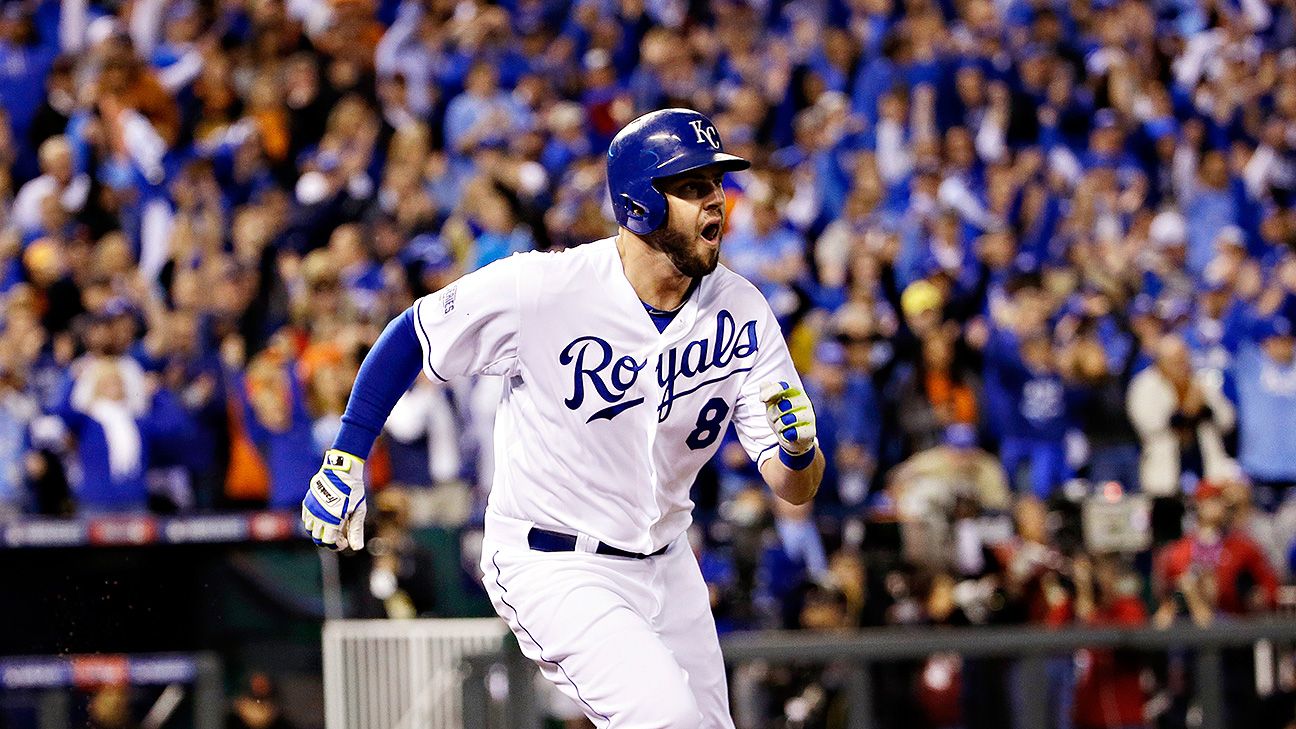 Mike Moustakas optioned to minors by Kansas City Royals - ESPN