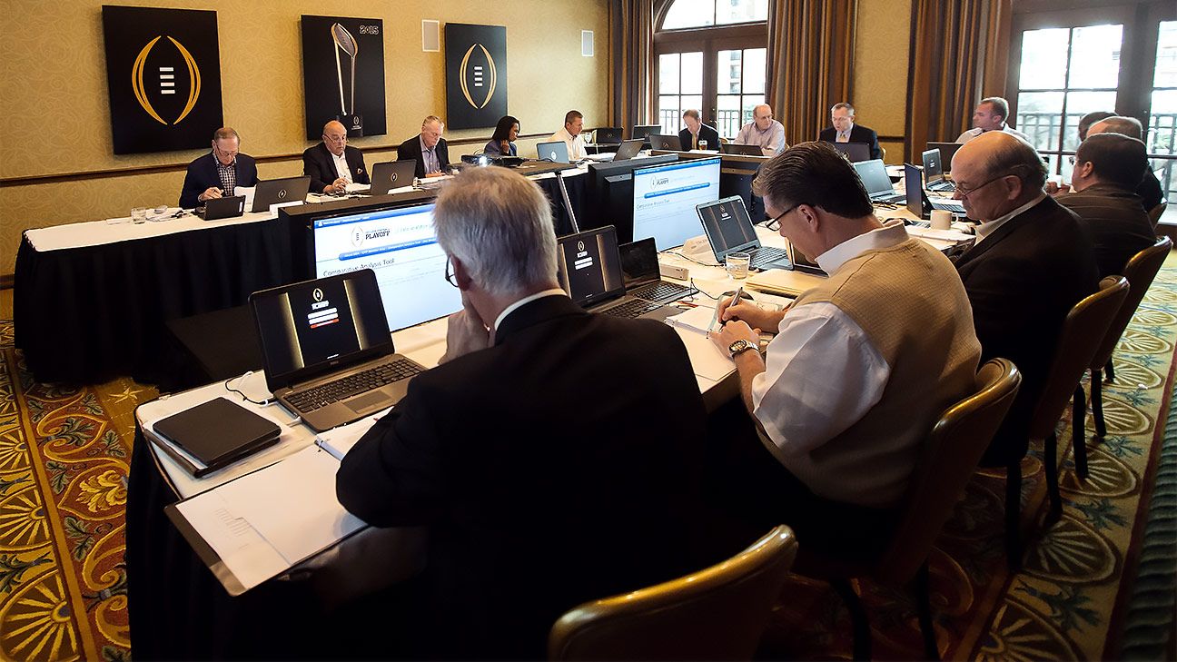 College Football Playoff Selection Committee Announces Final Top