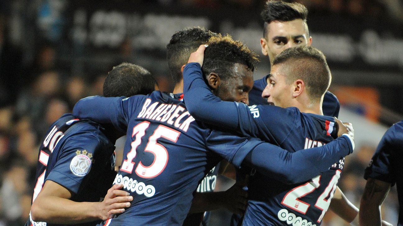Lorient vs. Paris Saint-Germain - Football Match Report - November 1 ...