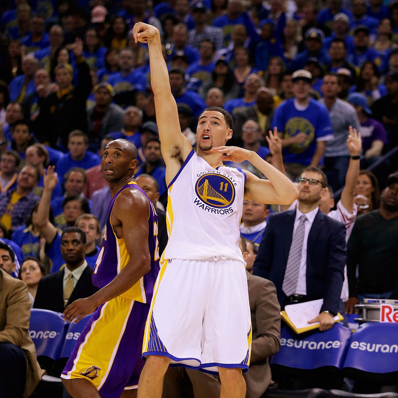 Klay Thompson, shooting star on the rise - Golden State Warriors Blog ...