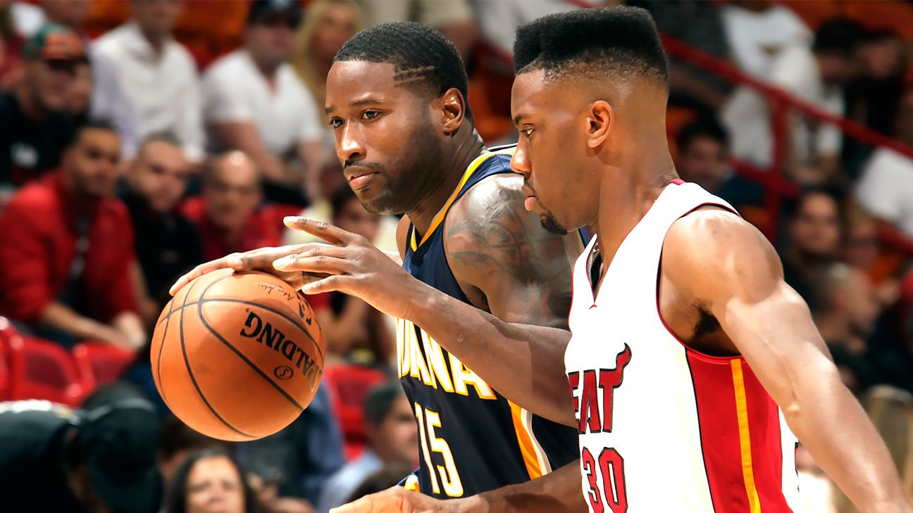 Patchwork Indiana Pacers score big hit against Miami Heat ESPN