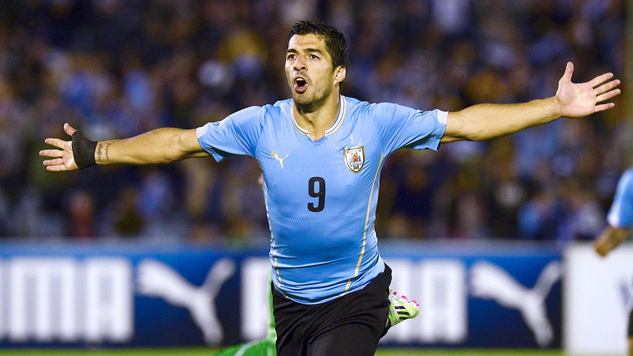 Uruguay release Luis Suarez ahead of Chile friendly - ESPN