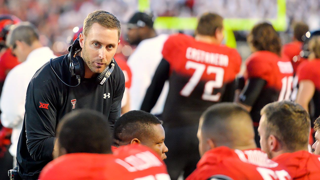 Kliff Kingsbury creating unusual buzz at Texas Tech 