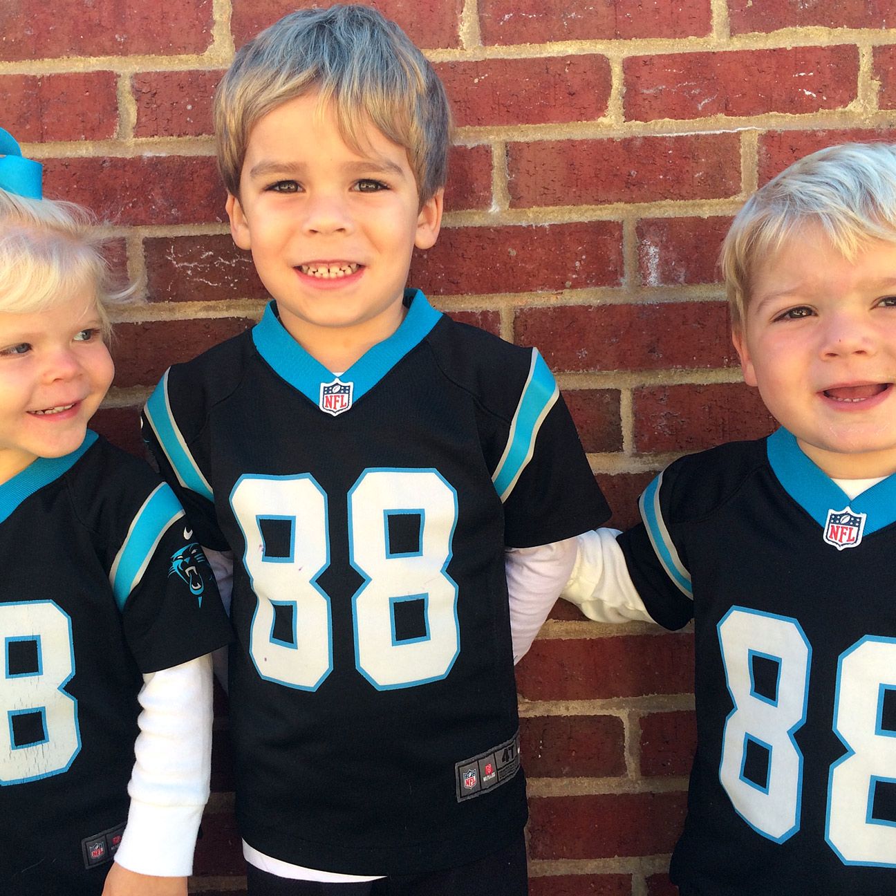 Greg Olsen's son writes card for Carolina Panthers' Kelvin Benjamin ...