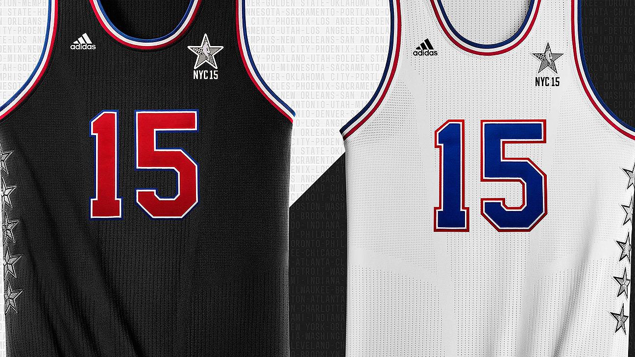 An in-depth look at NBA jerseys with full advertising - ESPN