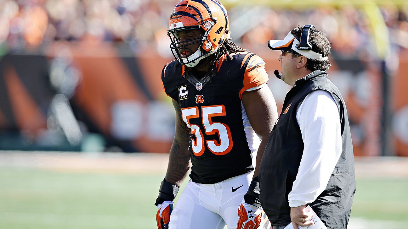 Former Bengals player Burfict bounced from Raiders-Colts game for