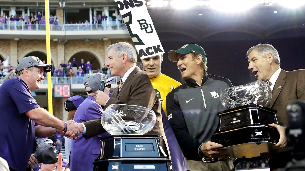 College Football Playoff trophy unveiled - ESPN