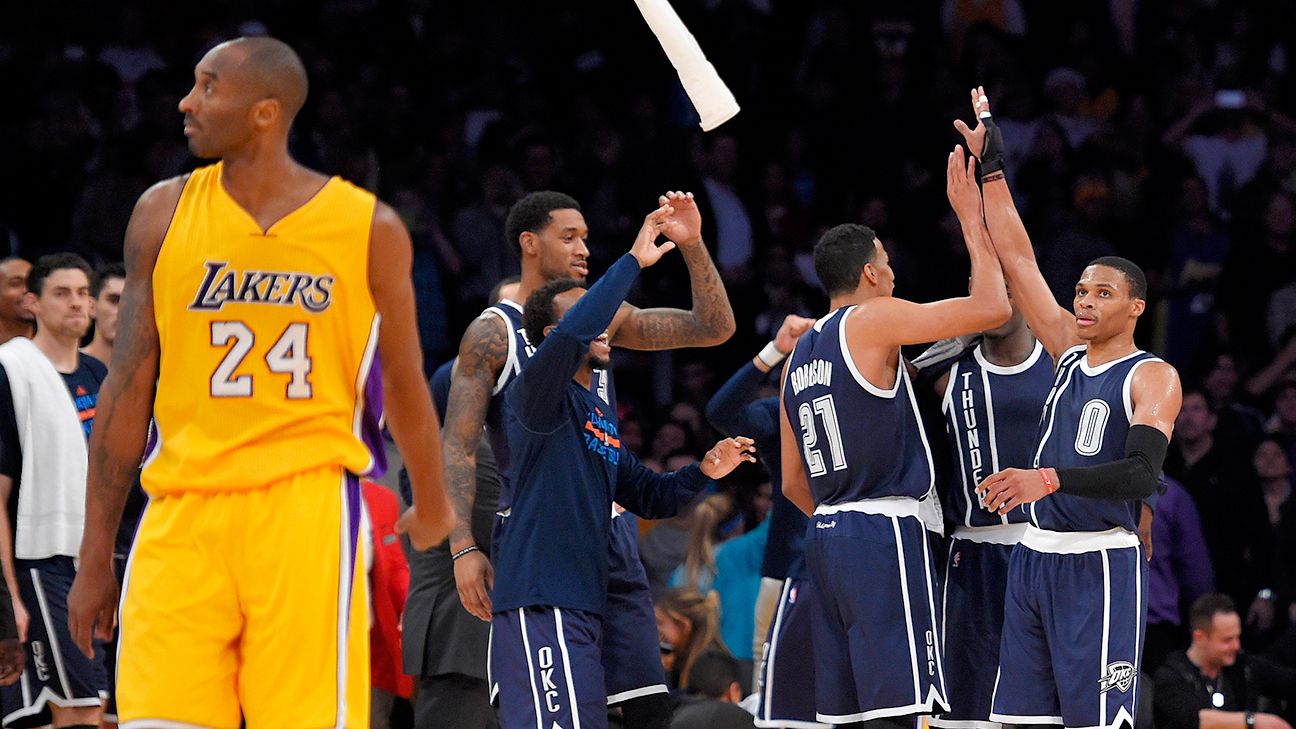Kobe Bryant delivers the final miss again ESPN Los Angeles Lakers