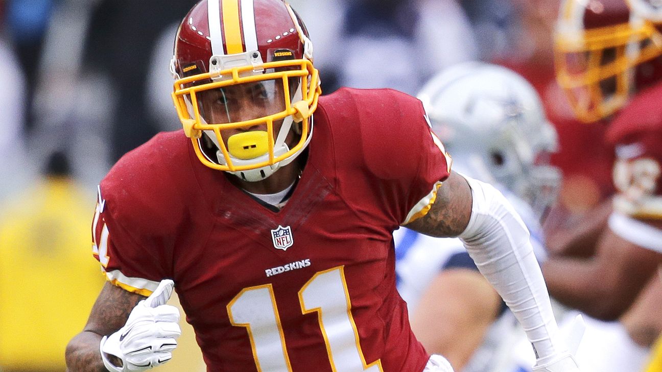 Redskins WR DeSean Jackson injures shoulder, out 1-2 weeks