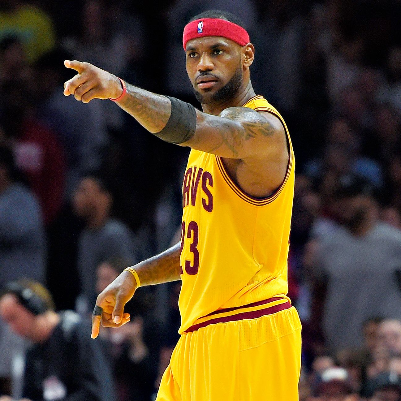 LeBron James of Cleveland Cavaliers voted vice president of NBA Players ...