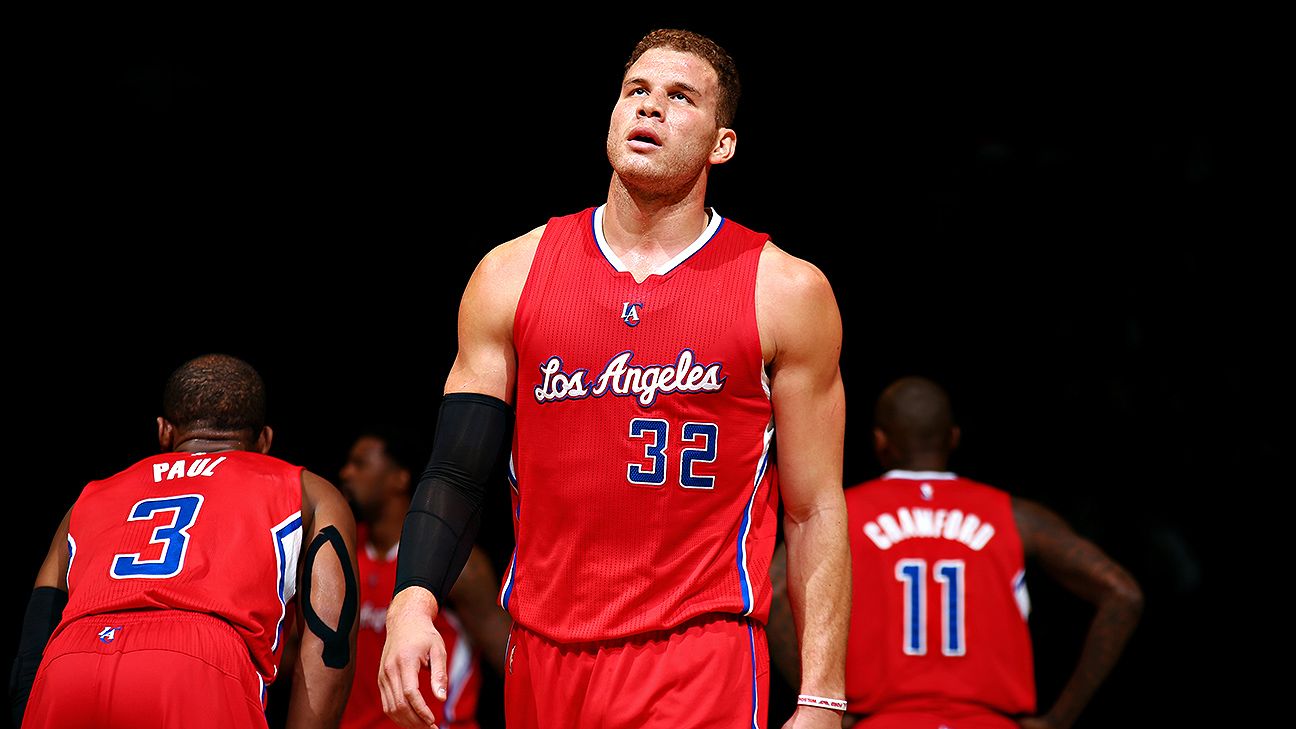 Blake Griffin of Los Angeles Clippers out at least 3 weeks after having elb...