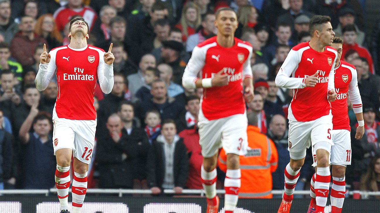 Soccer fa cup fifth round arsenal v middlesbrough emirates stadium