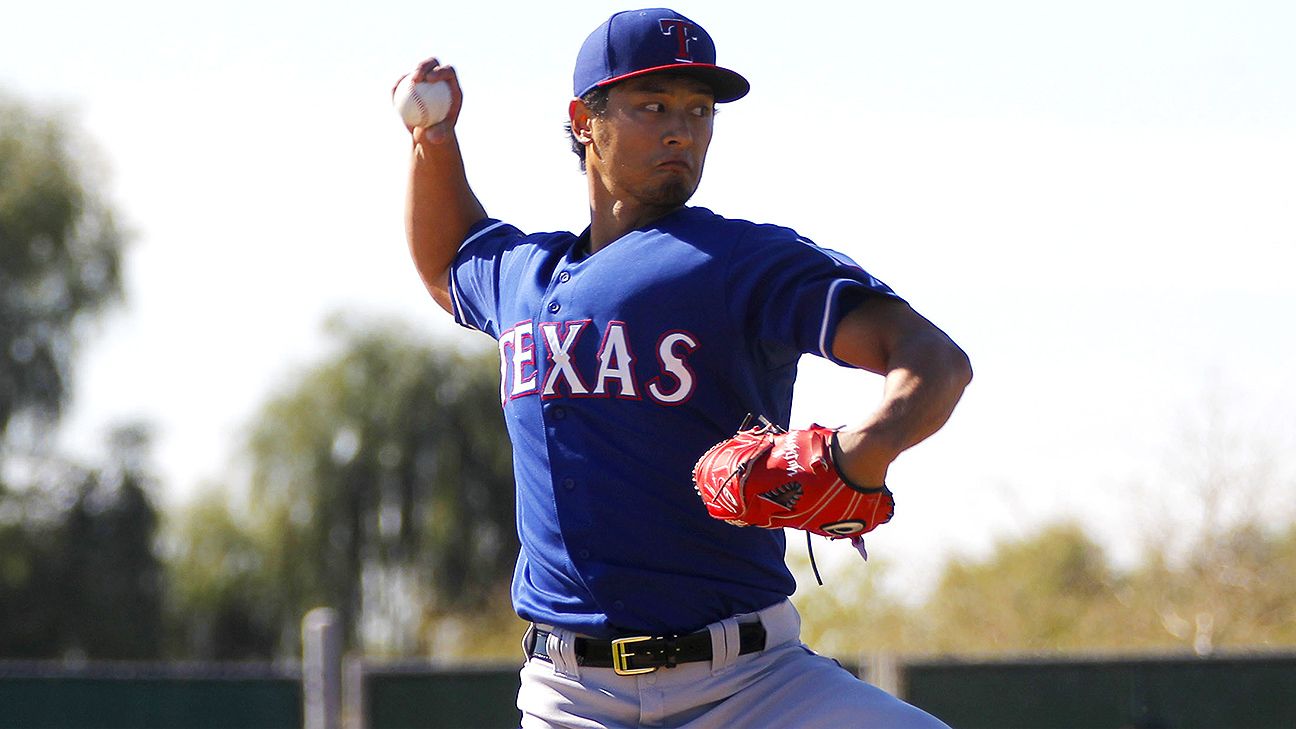 Rangers' Yu Darvish projects 'mid-May to June' return to mound