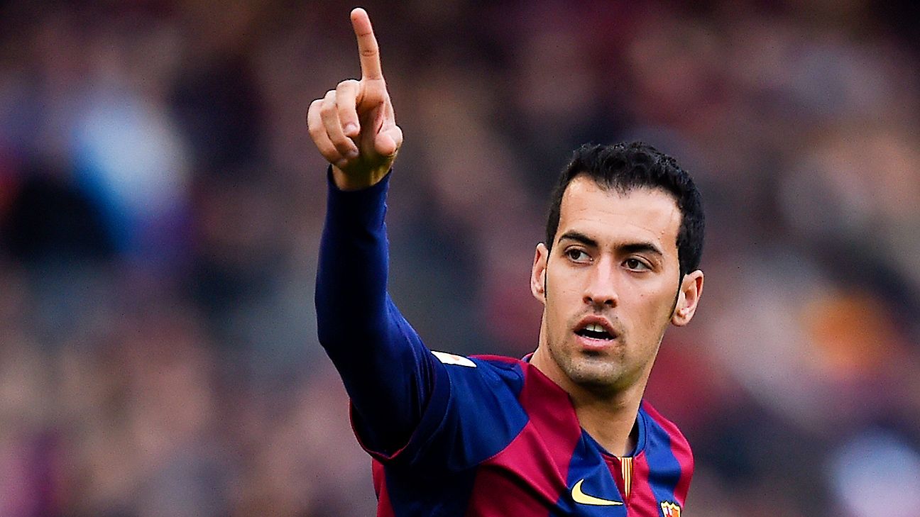 Barcelona midfielder Sergio Busquets set to miss Manchester City clash