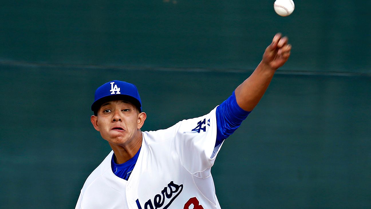 The Dodgers Stadium was giving away City Connect Julio Urias