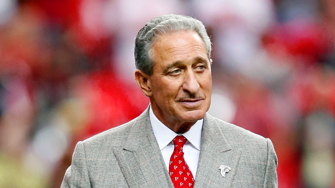 ESPN on X: Atlanta Falcons owner Arthur Blank explained why they