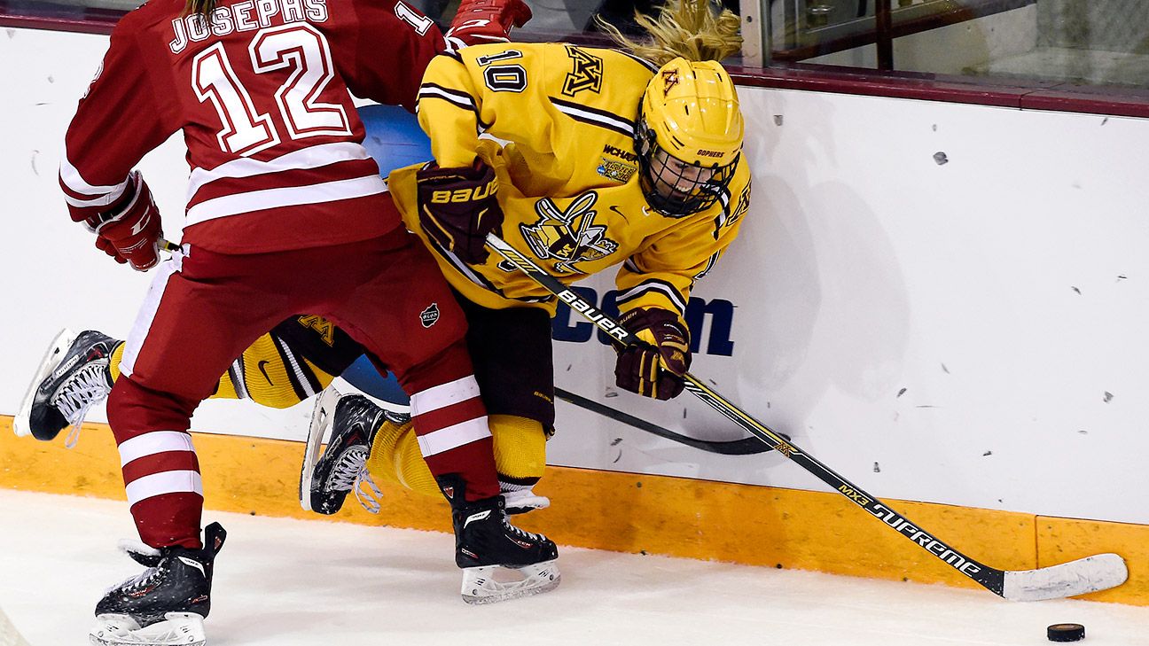 Hannah Brandt, Maryanne Menefee lead Minnesota Golden Gophers back to Frozen Four final ESPN