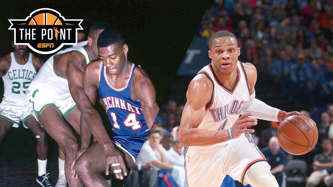 Examining Russell Westbrook numbers in Oscar Robertson's era NBA