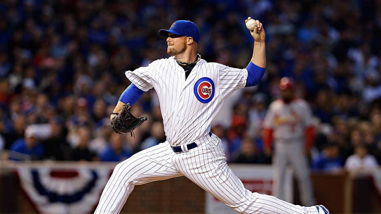 Chicago Cubs release pitching rotation for NLDS ESPN