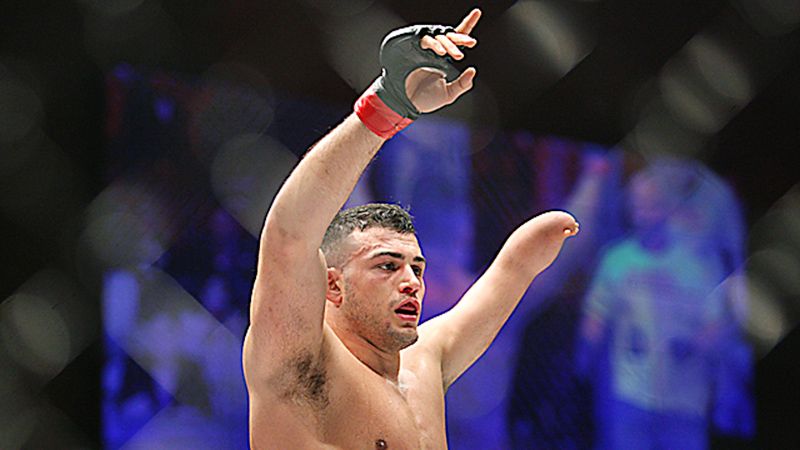 Nick Newell, missing lower portion of left arm, to get chance at UFC  contract