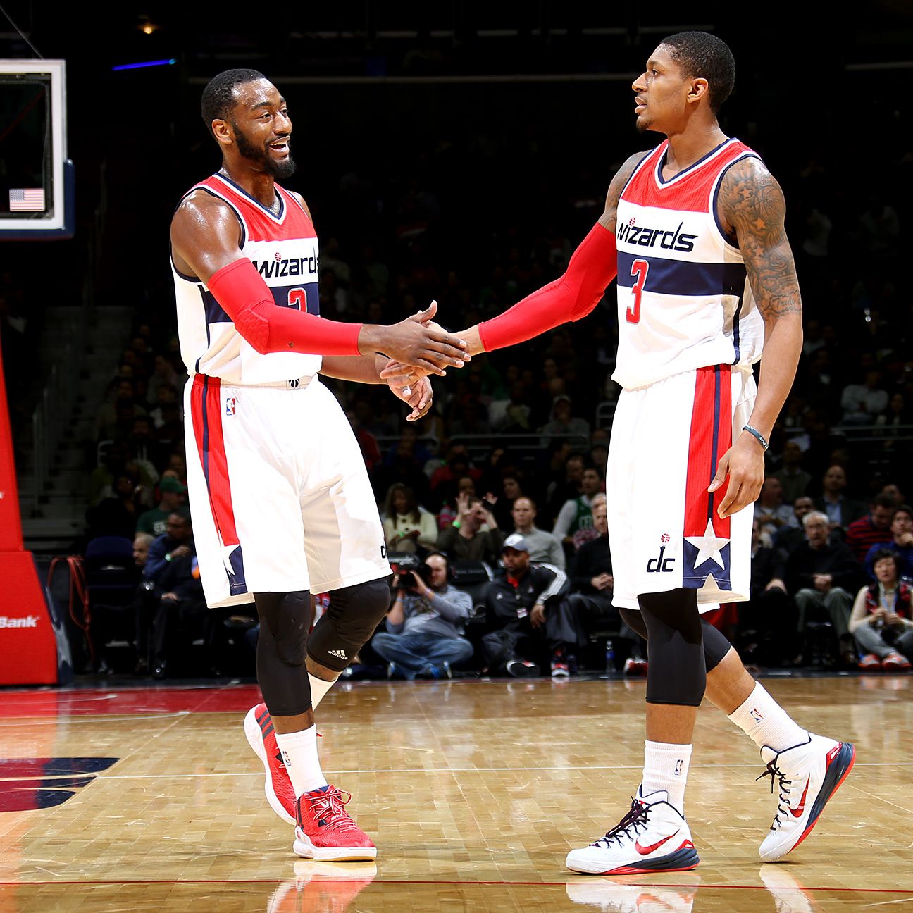 John Wall, Bradley Beal of Washington Wizards plan to play Game 2 vs ...