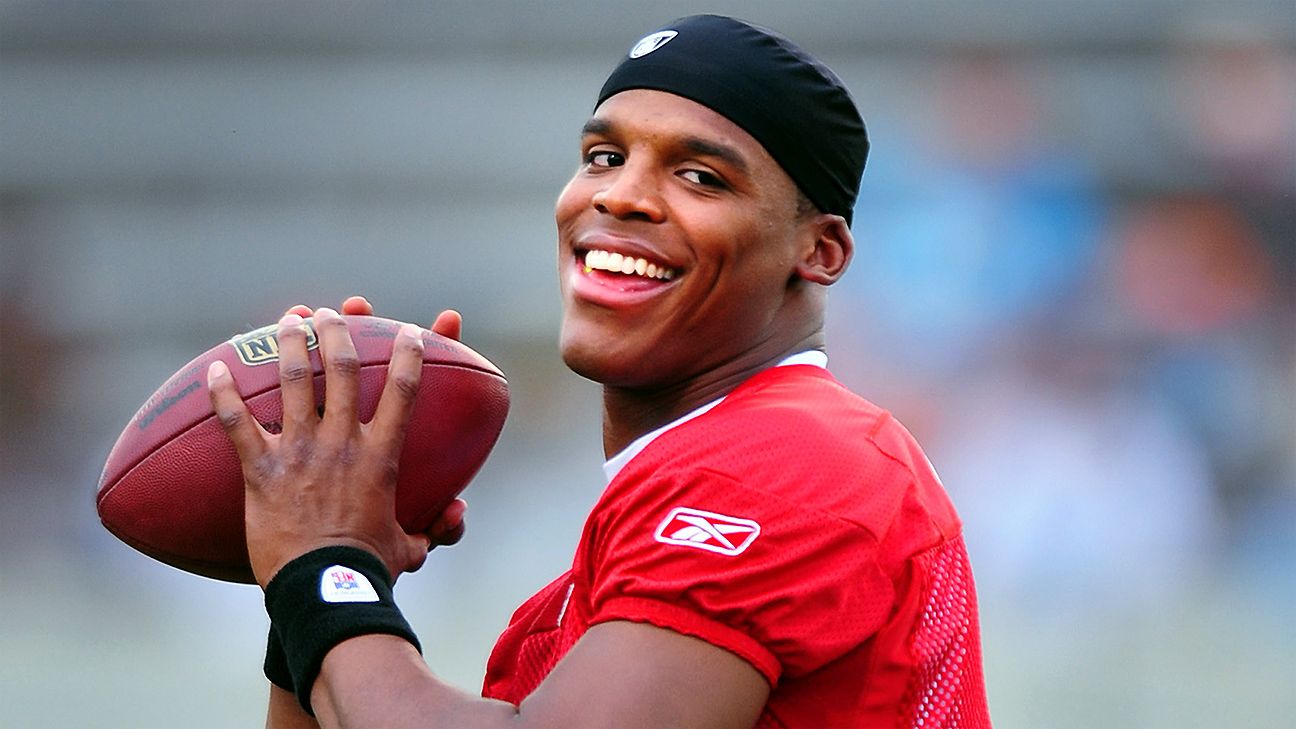 Carolina Panthers' Cam Newton is all smiles and feeling 'pretty' - ESPN -  NFL Nation- ESPN