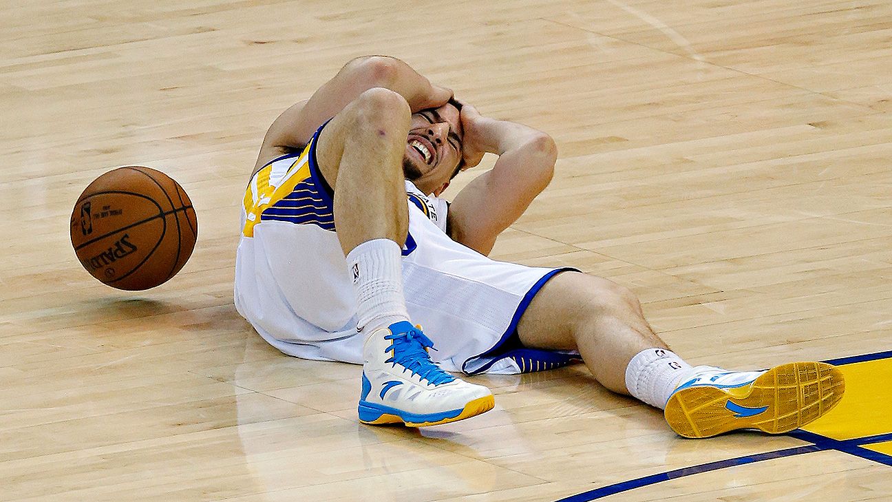 NBA Finals Klay Thompson of Golden State Warriors clears concussion